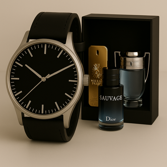 D Sauv, Pac Rabanne One, Pac Rabanne Invictus + 1 Montre Homme OFFERTE