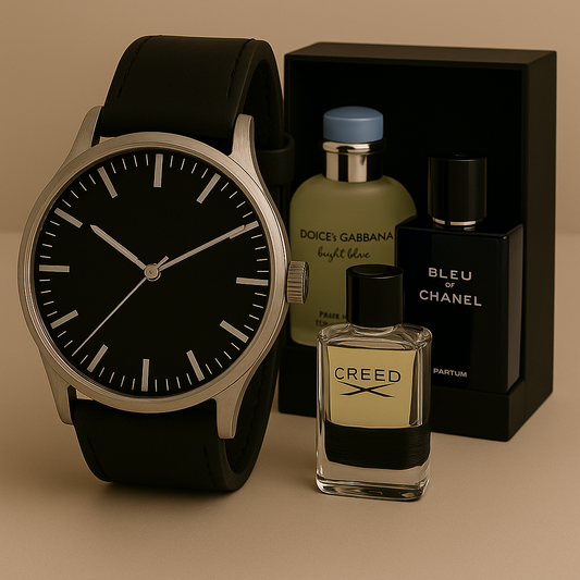 B de Cha, Cr Avent, D Gab + 1 Montre Homme OFFERTE