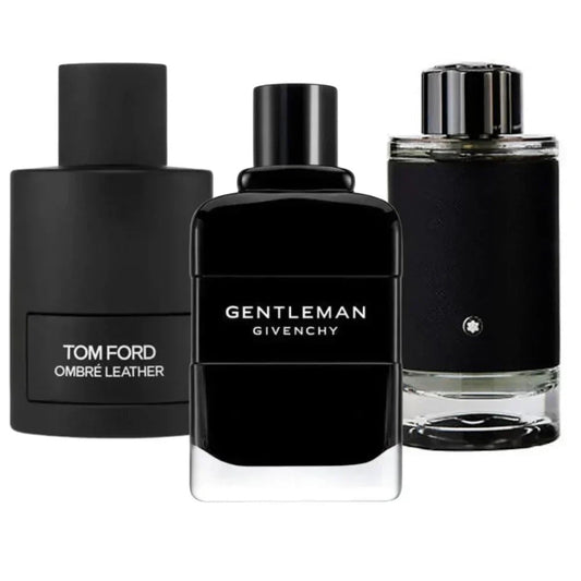 Tom Ford Ombre Leathe, Givenchy Gentleman, Montblanc Explorer + 1 Montre Homme OFFERTE